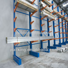 rack de cantilever china armazém de fábrica cantilever racking para armazenamento de vergalhões